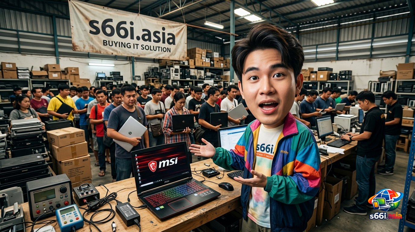 ภาพประกอบบทความเกี่ยวกับ notebook msi สำหรับการประเมินสินค้ามือสอง